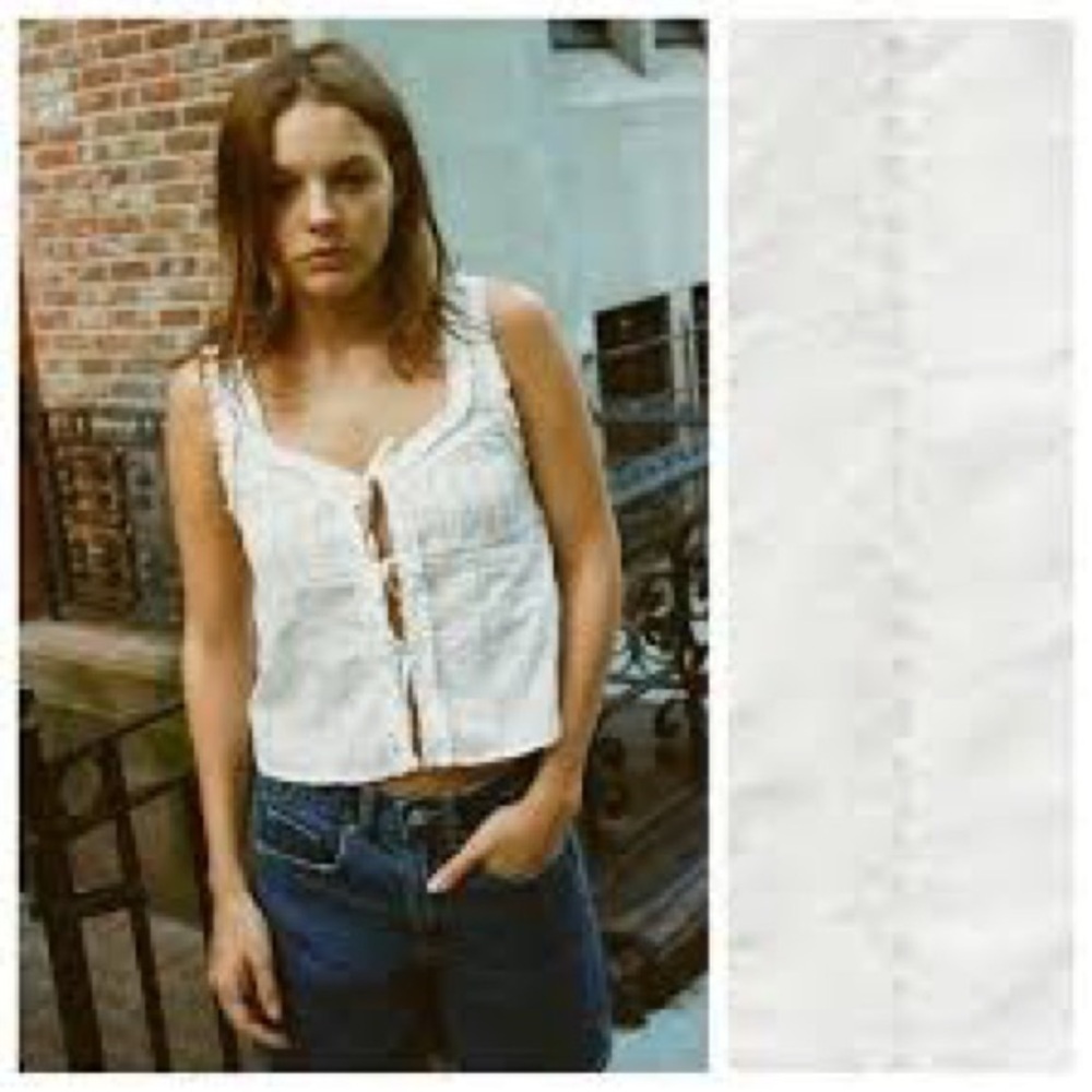 Zara boho top nwot size small